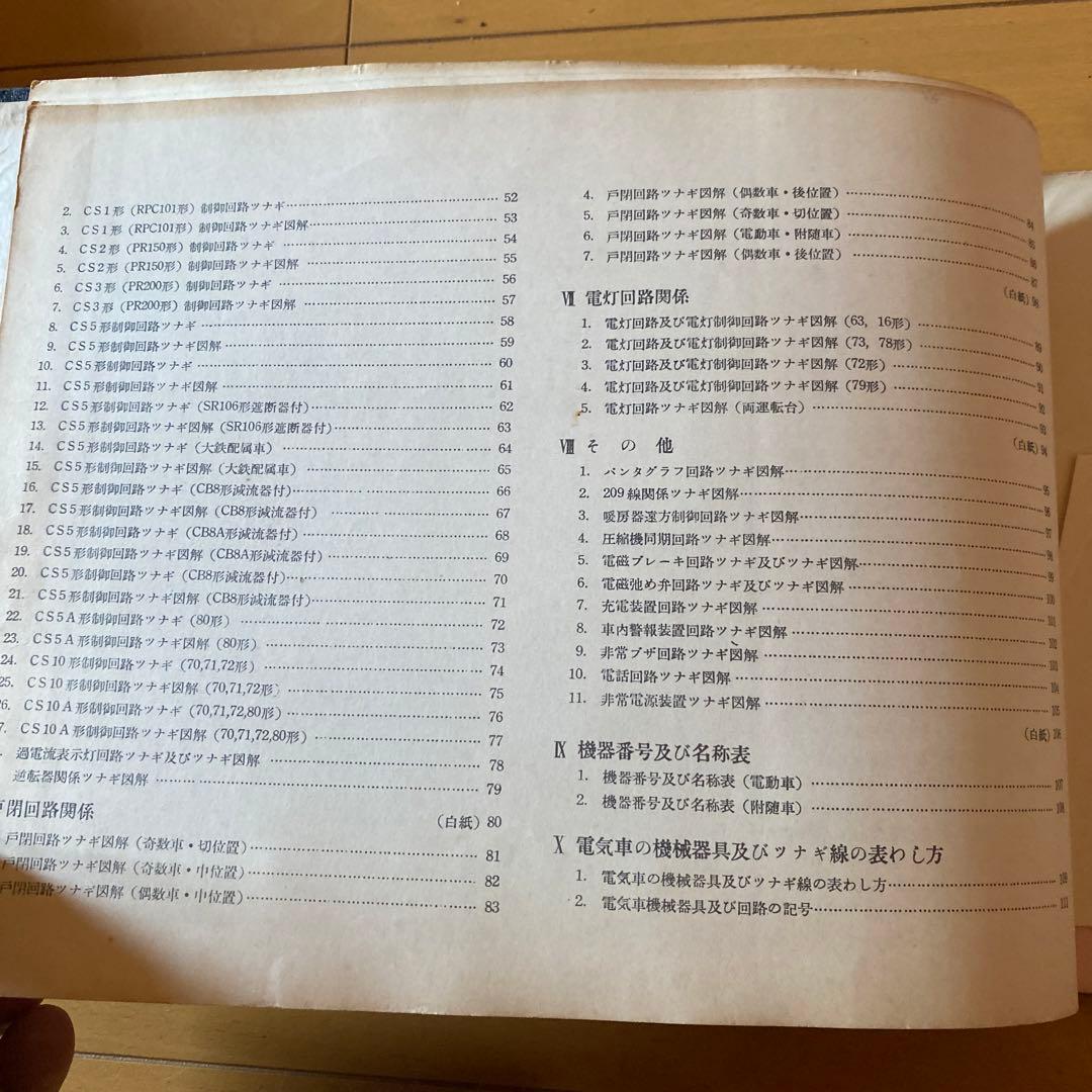 鉄道　電車ツナギ図解