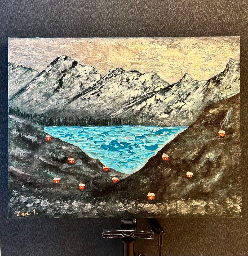 新品お得 アクリル絵の具 テクスチャーアート現代アート