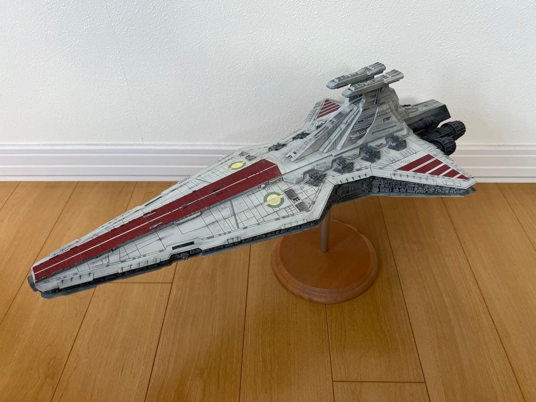 スターウォーズヴェネター級リパブリックスターデストロイヤー プラモデル完成品