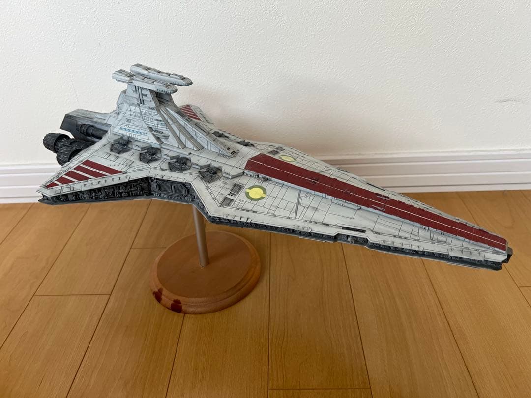 スターウォーズヴェネター級リパブリックスターデストロイヤー プラモデル完成品