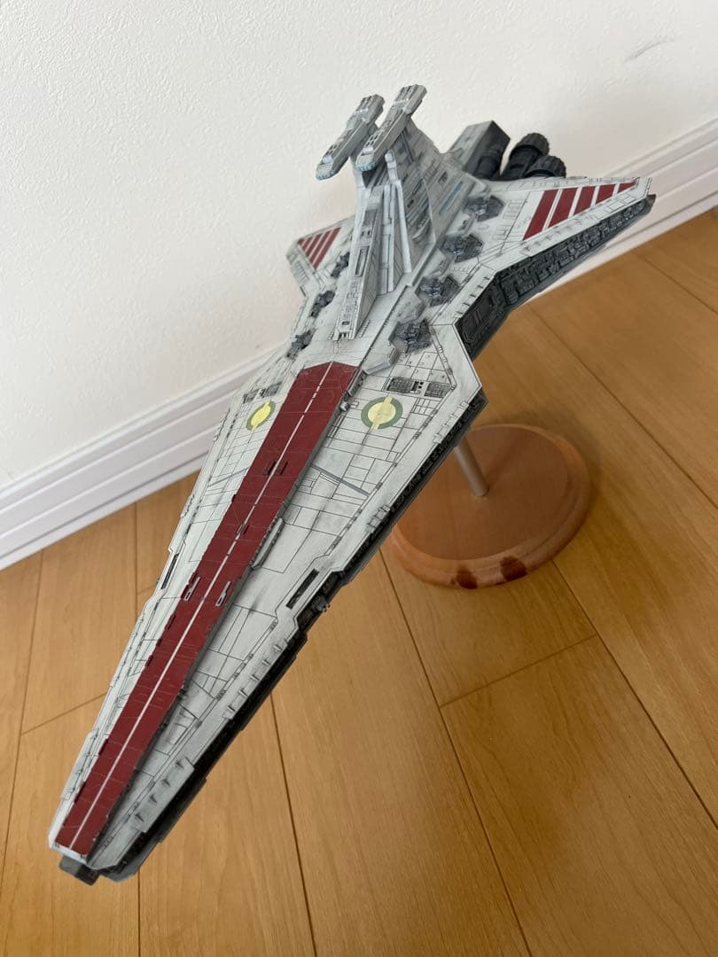 スターウォーズヴェネター級リパブリックスターデストロイヤー プラモデル完成品