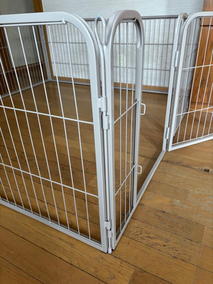 ペットサークル　タンスのゲン　高さ60cm 8枚　グレージュ