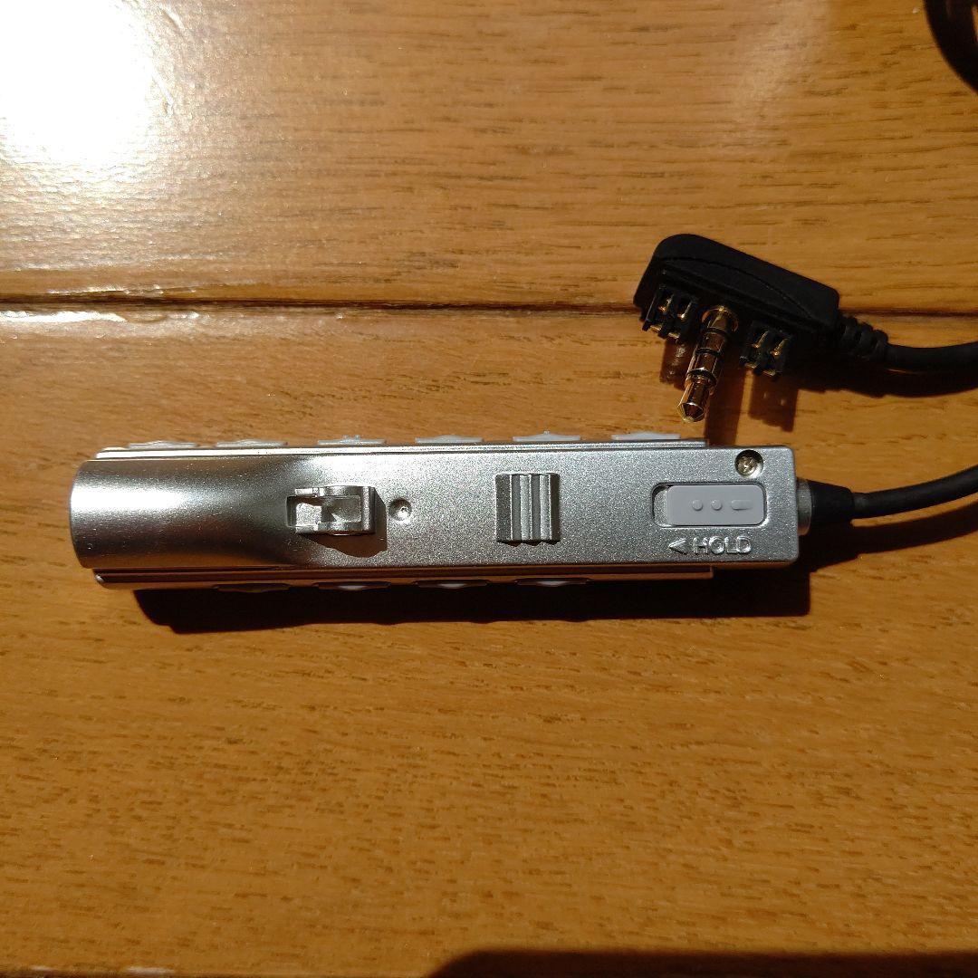 ジャンク品 SHARP 1bitポータブルMDレコーダー MD-DR7-S