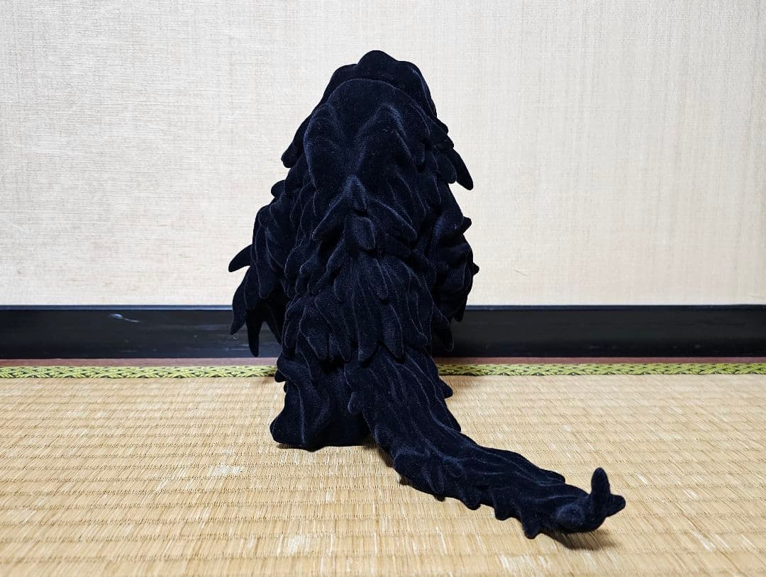 CCP DOARAT限定 ヘドラ上陸期 ブラック フロッキー加工 ソフビ