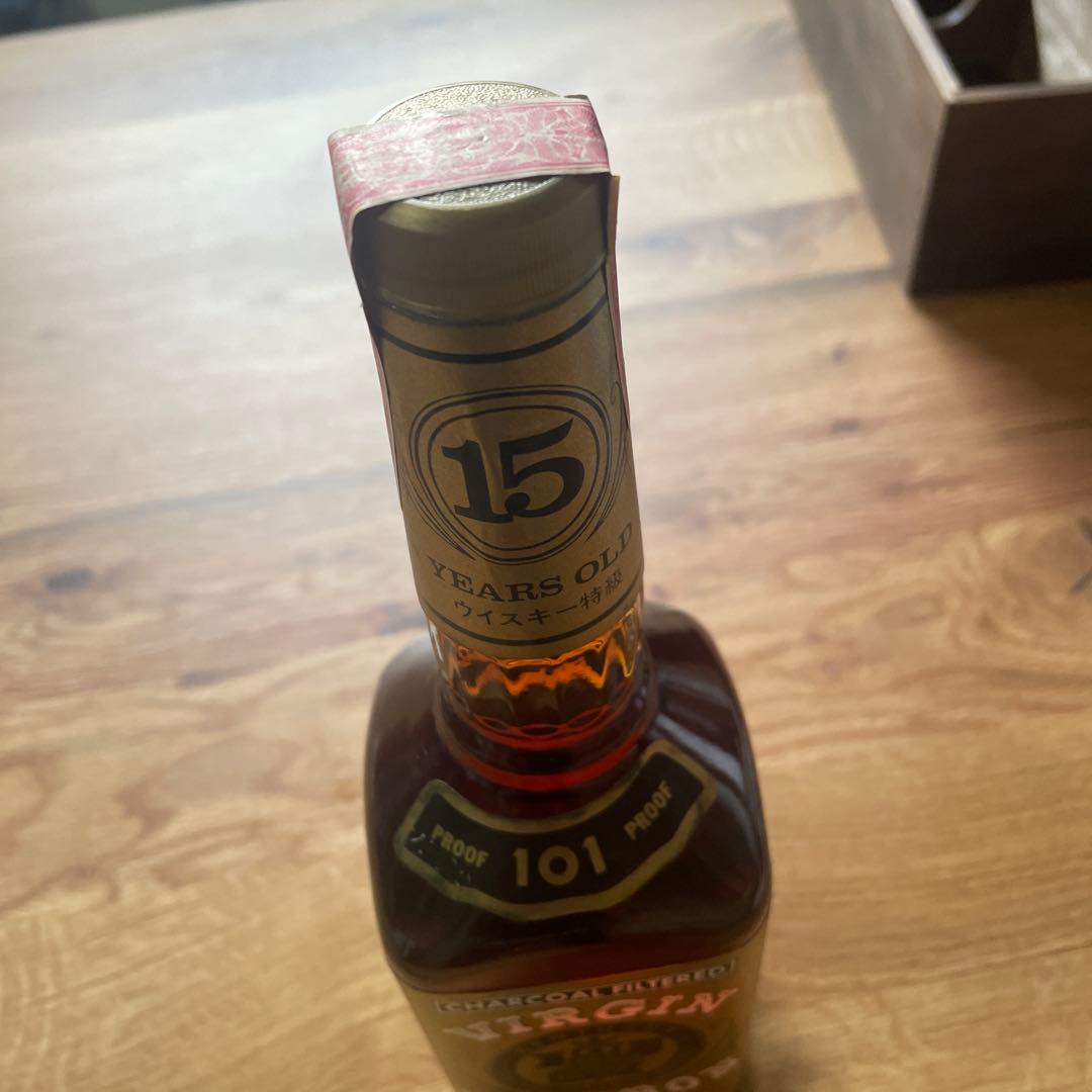 【古酒】ヴァージンバーボン Virgin Bourbon 15年 750ml