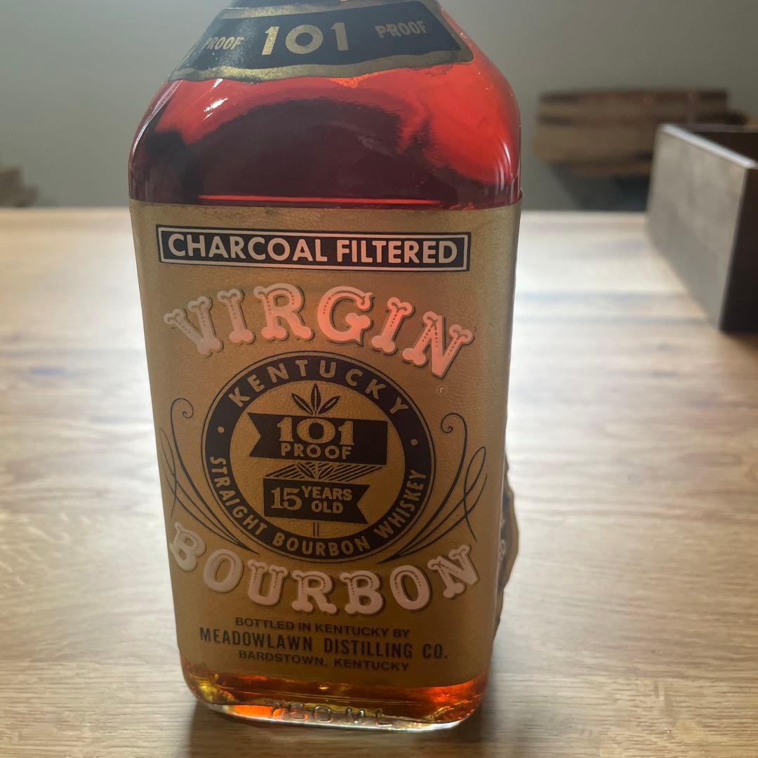 【古酒】ヴァージンバーボン Virgin Bourbon 15年 750ml