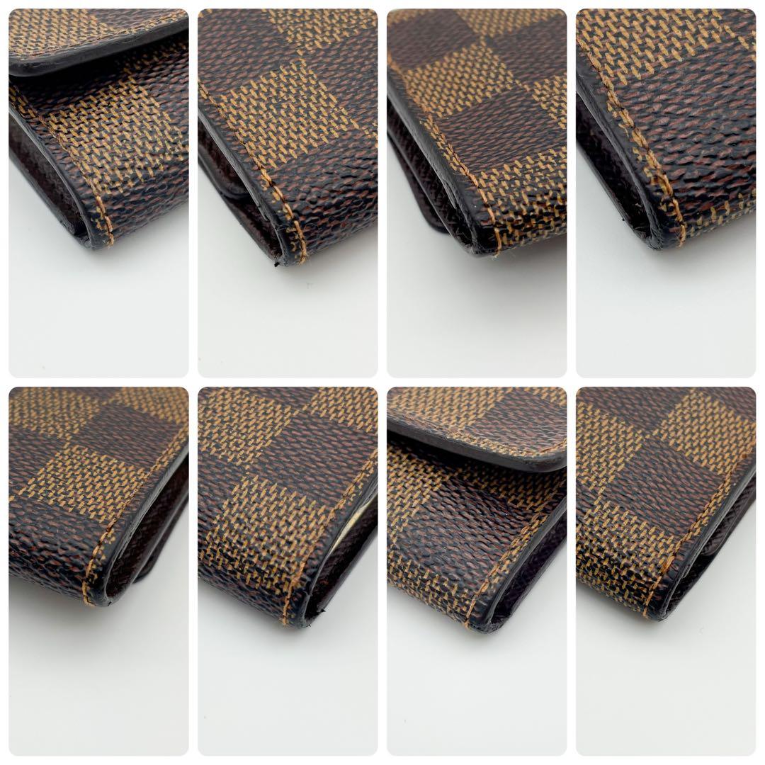 【極美品】ルイヴィトン ダミエ ミュルティクレ６ キーケース ６連