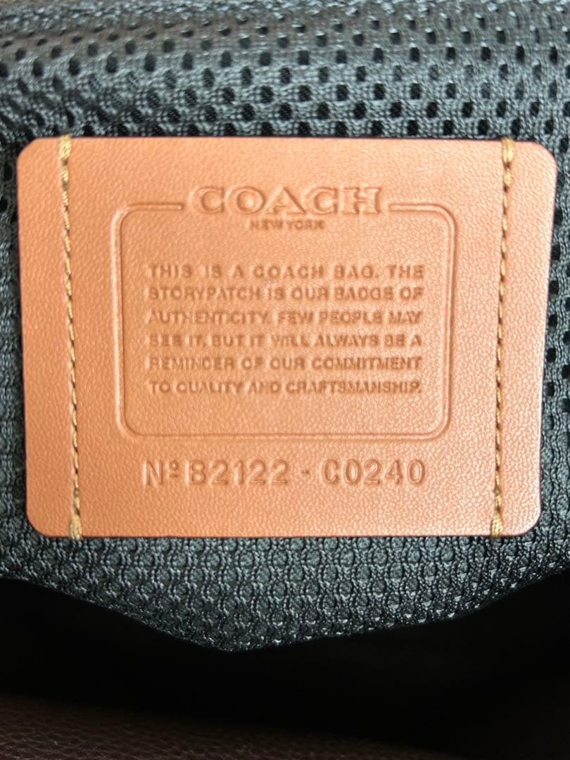 pstaka 様　売約済み品　✅【美品】定価9.3万　メンテ済み　コーチ