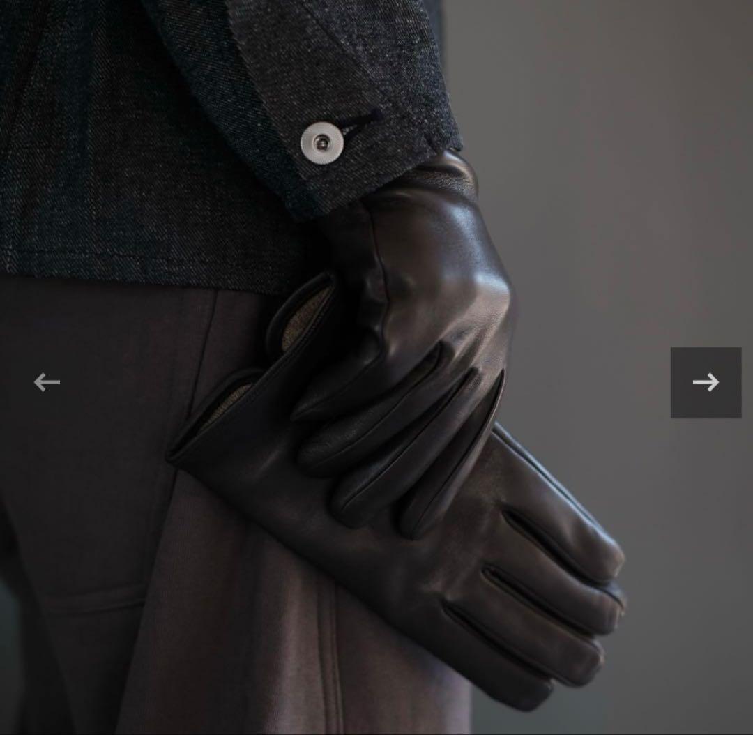 オ*ー様 24AW OMAR AFRIDI CURVED GLOVES STEE