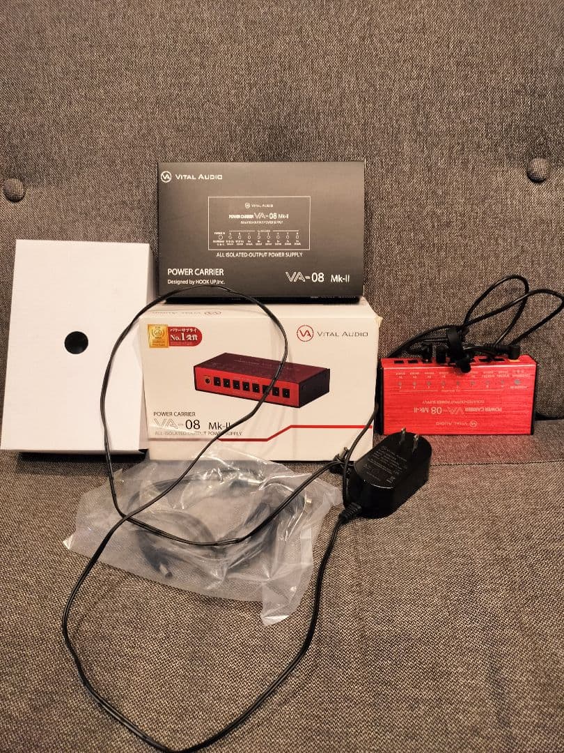 【美品】VITAL AUDIO VA-08 MK-Ⅱ パワーサプライ エフェクタ