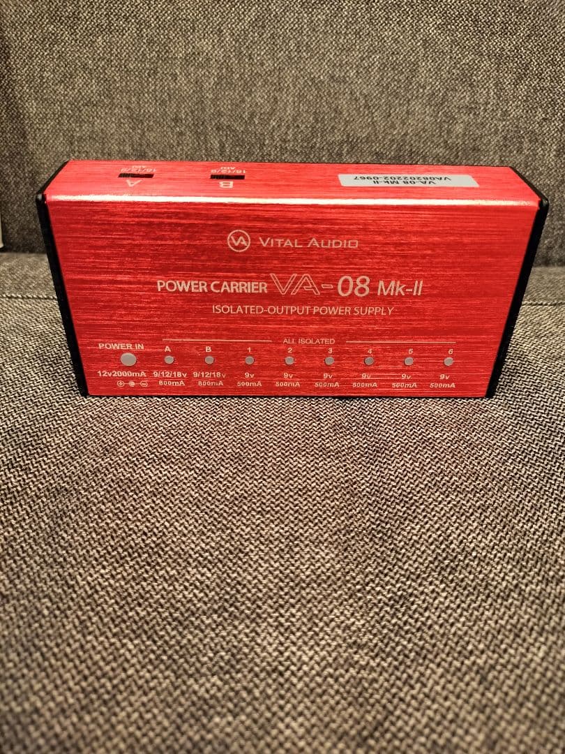 【美品】VITAL AUDIO VA-08 MK-Ⅱ パワーサプライ エフェクタ