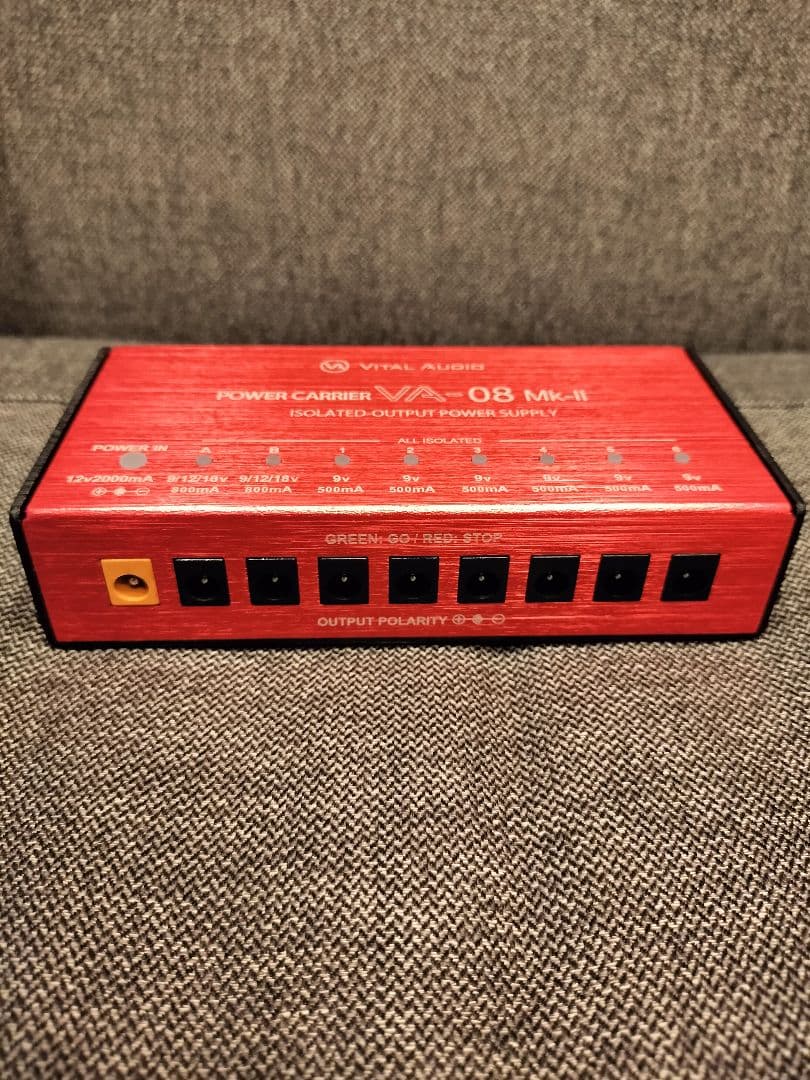 【美品】VITAL AUDIO VA-08 MK-Ⅱ パワーサプライ エフェクタ
