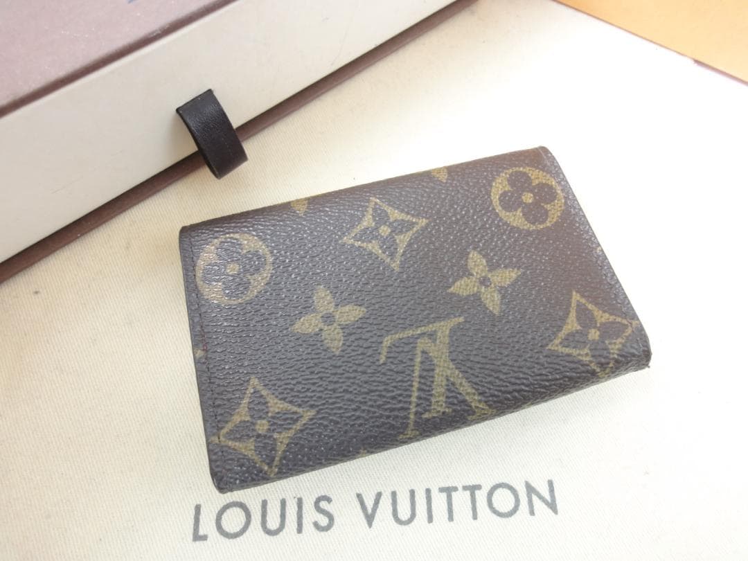 超美品☆希少☆ヴィトン モノグラム 【ミュルティクレ6　フ―シャ】T1 9