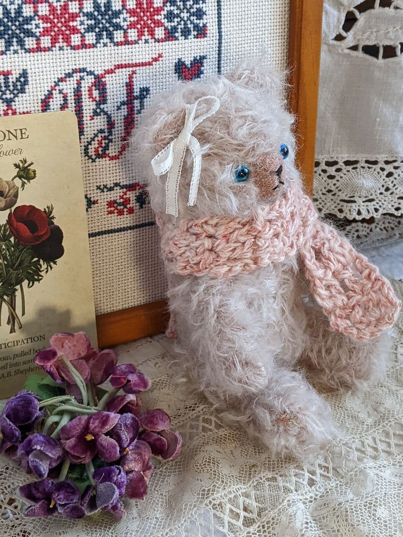 【e】小さいテディベア　18cm