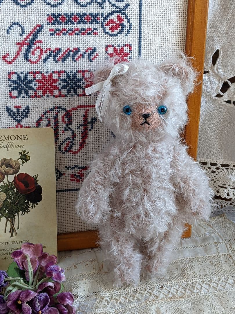 【e】小さいテディベア　18cm