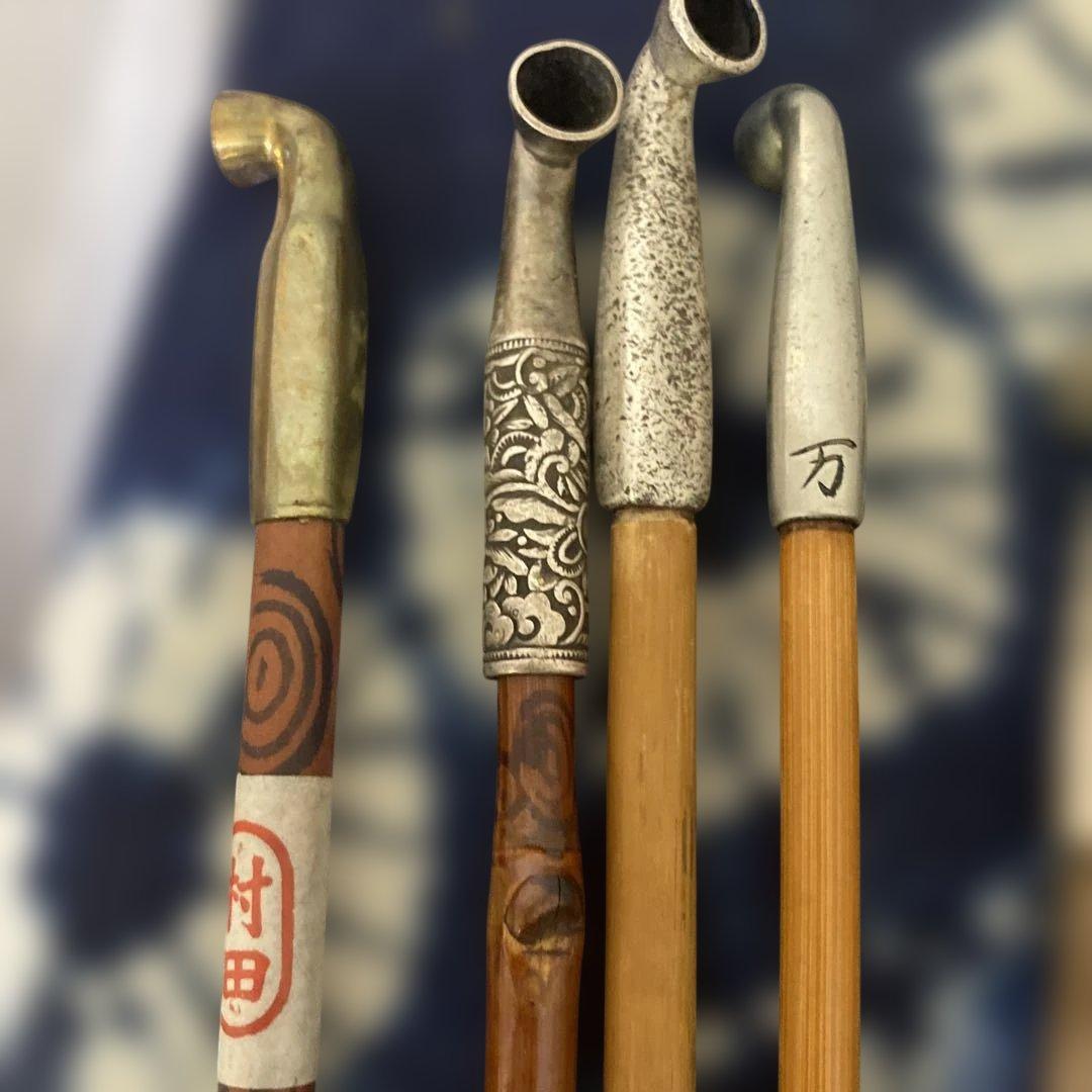 純銀　煙管　キセル　まとめて25本