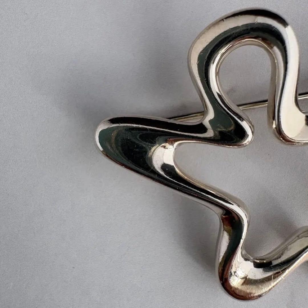 ジョージジェンセン ブローチ321＆イヤリング コッペル SV925デンマーク製