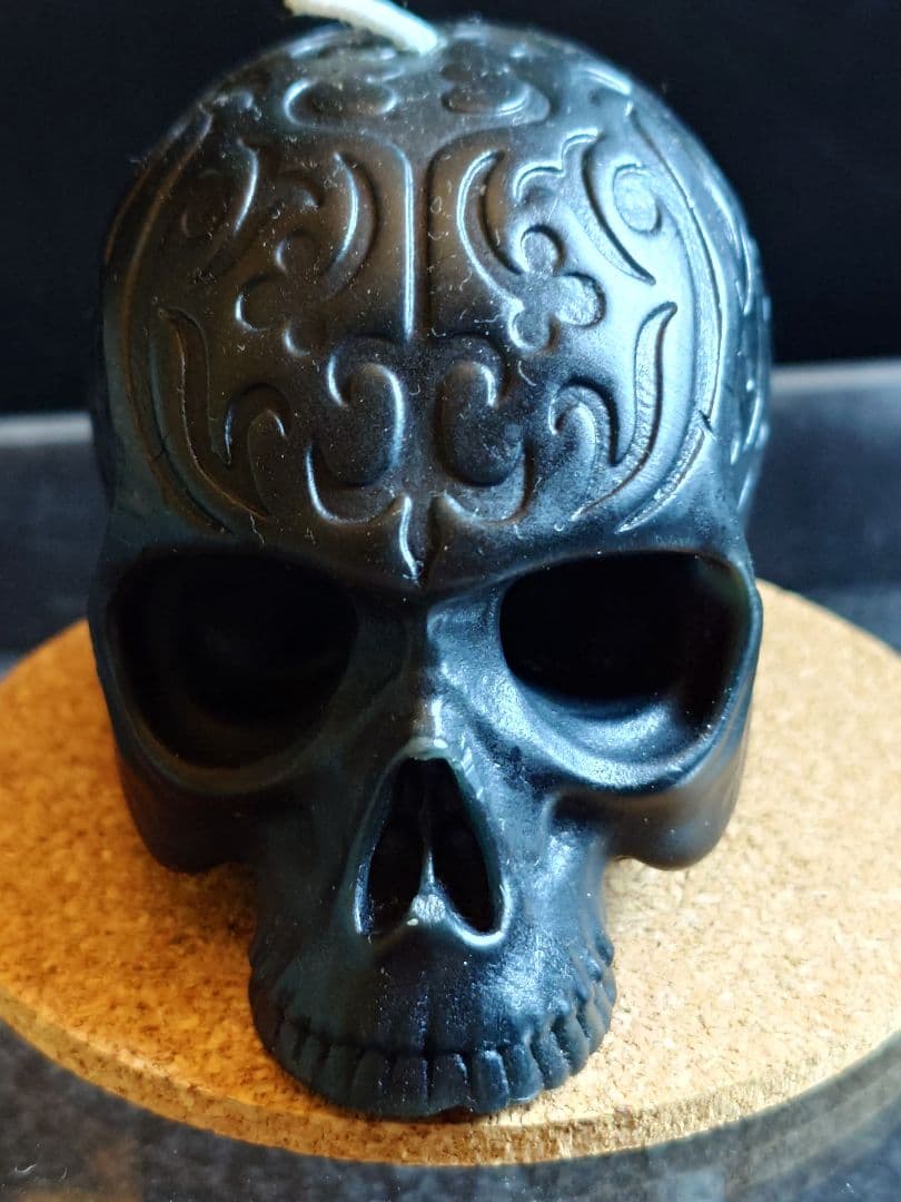 氷室京介 アロマキャンドル スカル(柄入) 未使用品