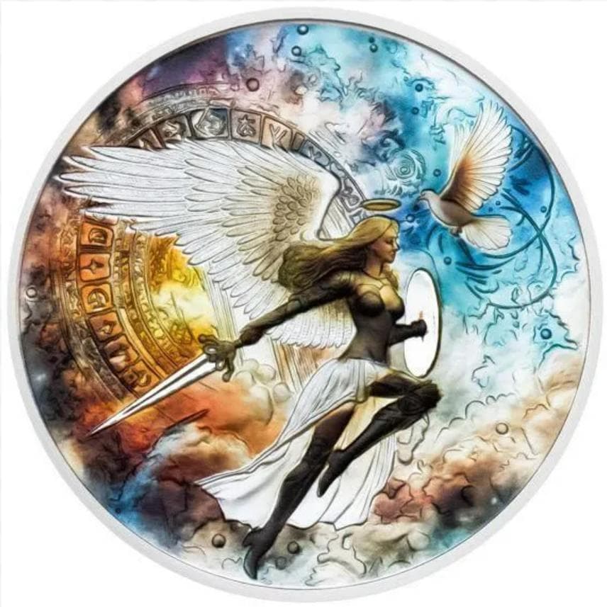 2025年ニウエ　神々の戦い　プルーフ銀貨　2枚セット