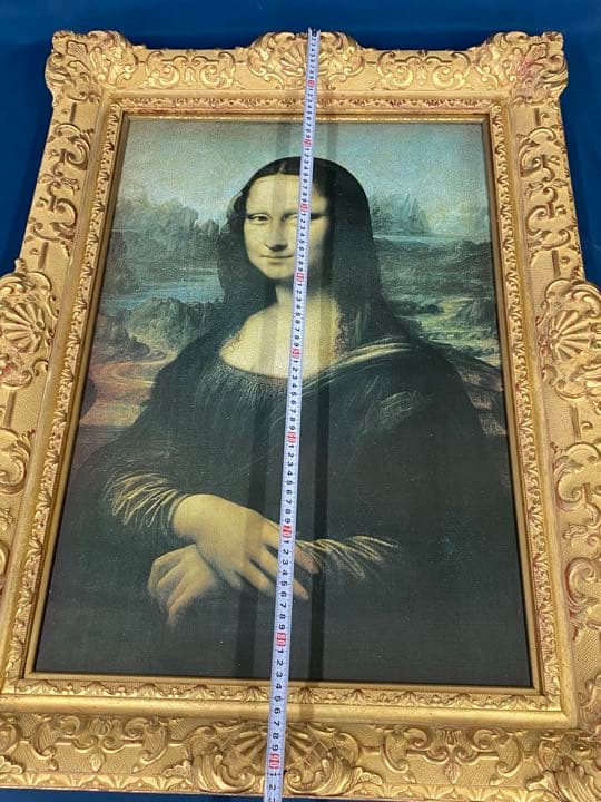 モナリザ　複製画　額