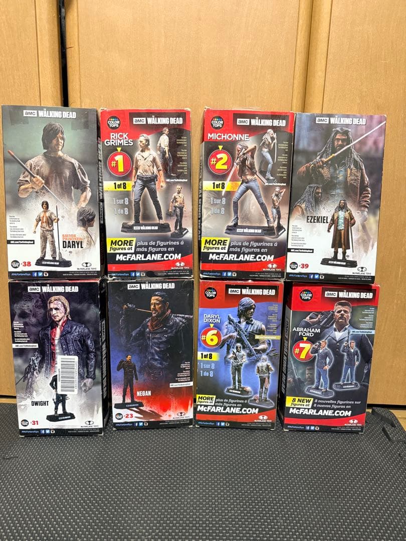 ウォーキング・デッド フィギュア8点セット