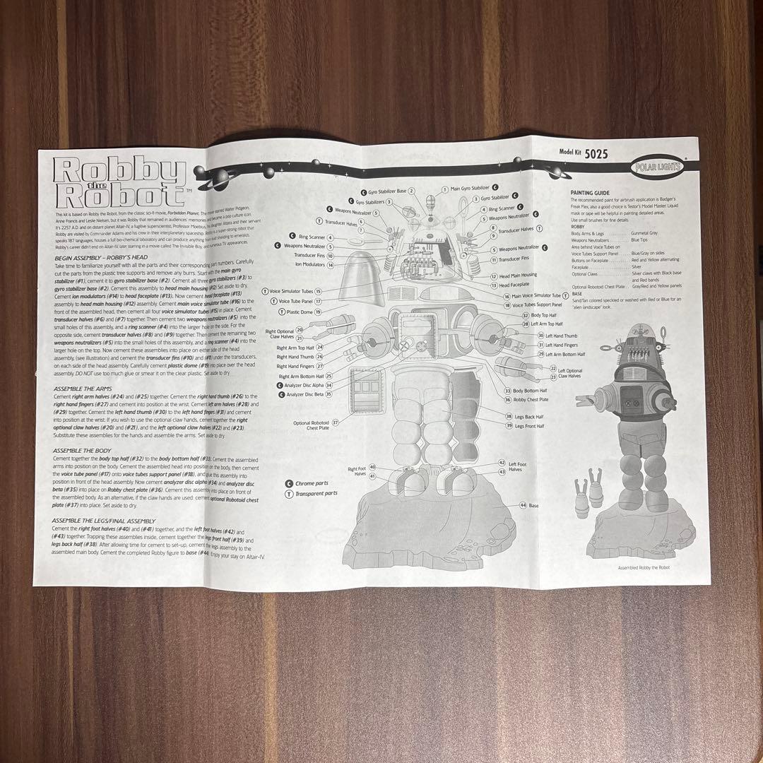 ロスト・イン・スペースロボット＆ロビー・ザ・ロボット　プラモデル　２点セット