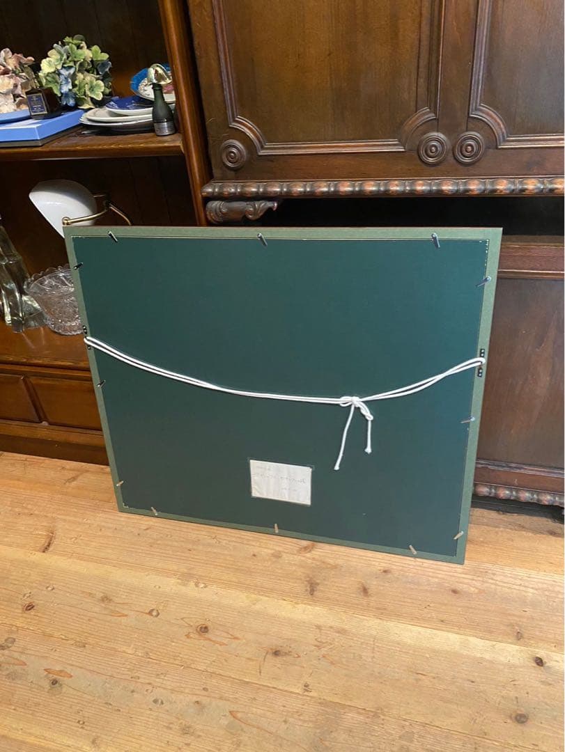 ベルナール ビュッフェ サンマルタンの橋 額縁 インテリア アート