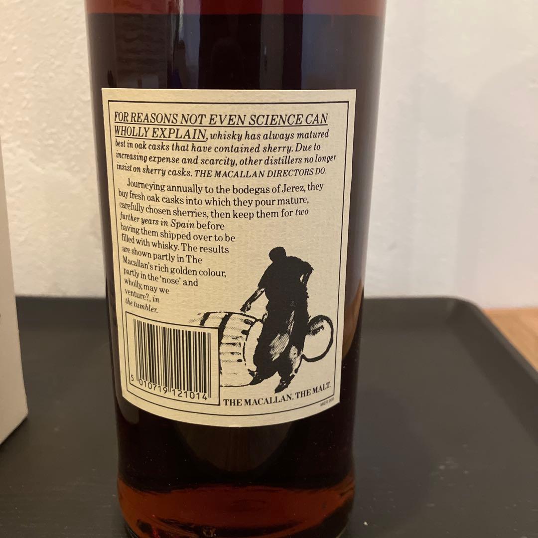 マッカラン12年旧ラベル 1l