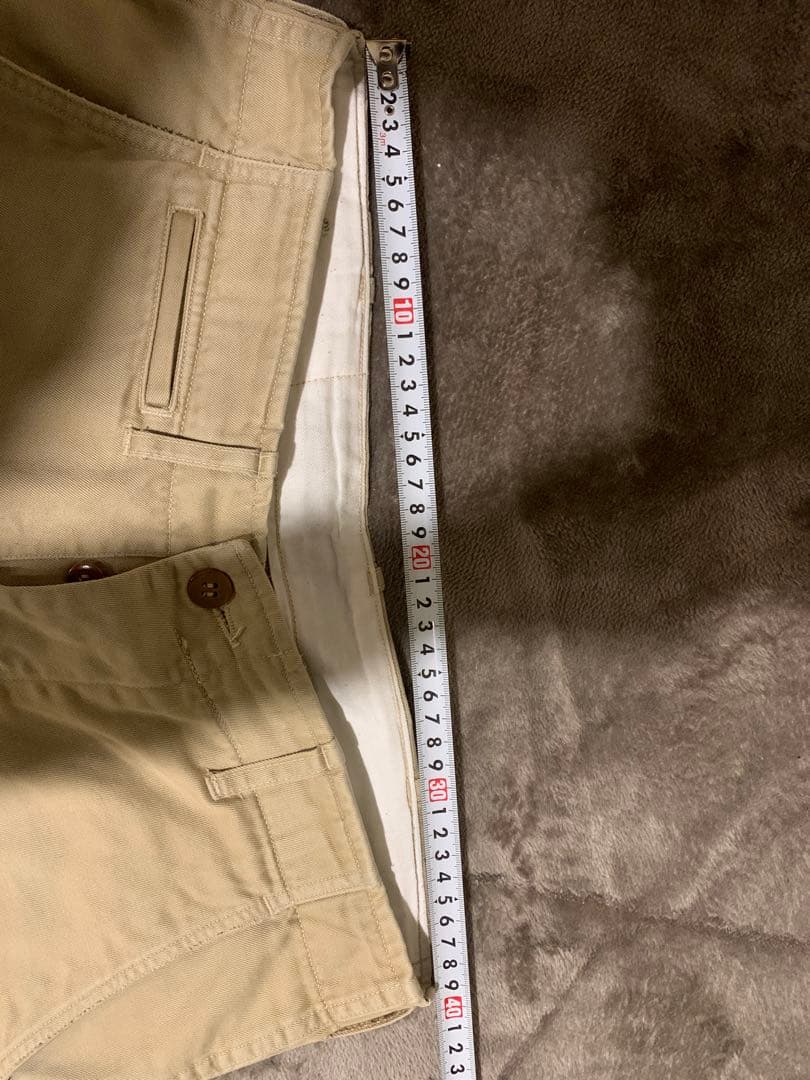 古着/US ARMY チノパン/尿素ボタン/W34-35 L28/40s〜50s