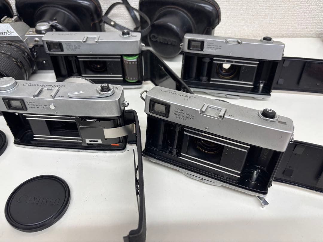 Canonフィルムカメラセット【動作未確認】