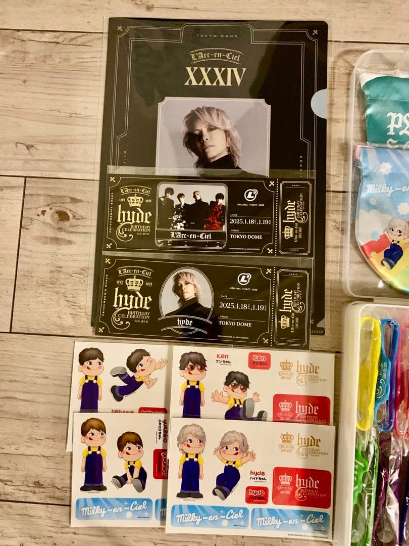 SALE！L'Arc-en-Ciel ラルク　hyde誕生祭　ラルくじ34種