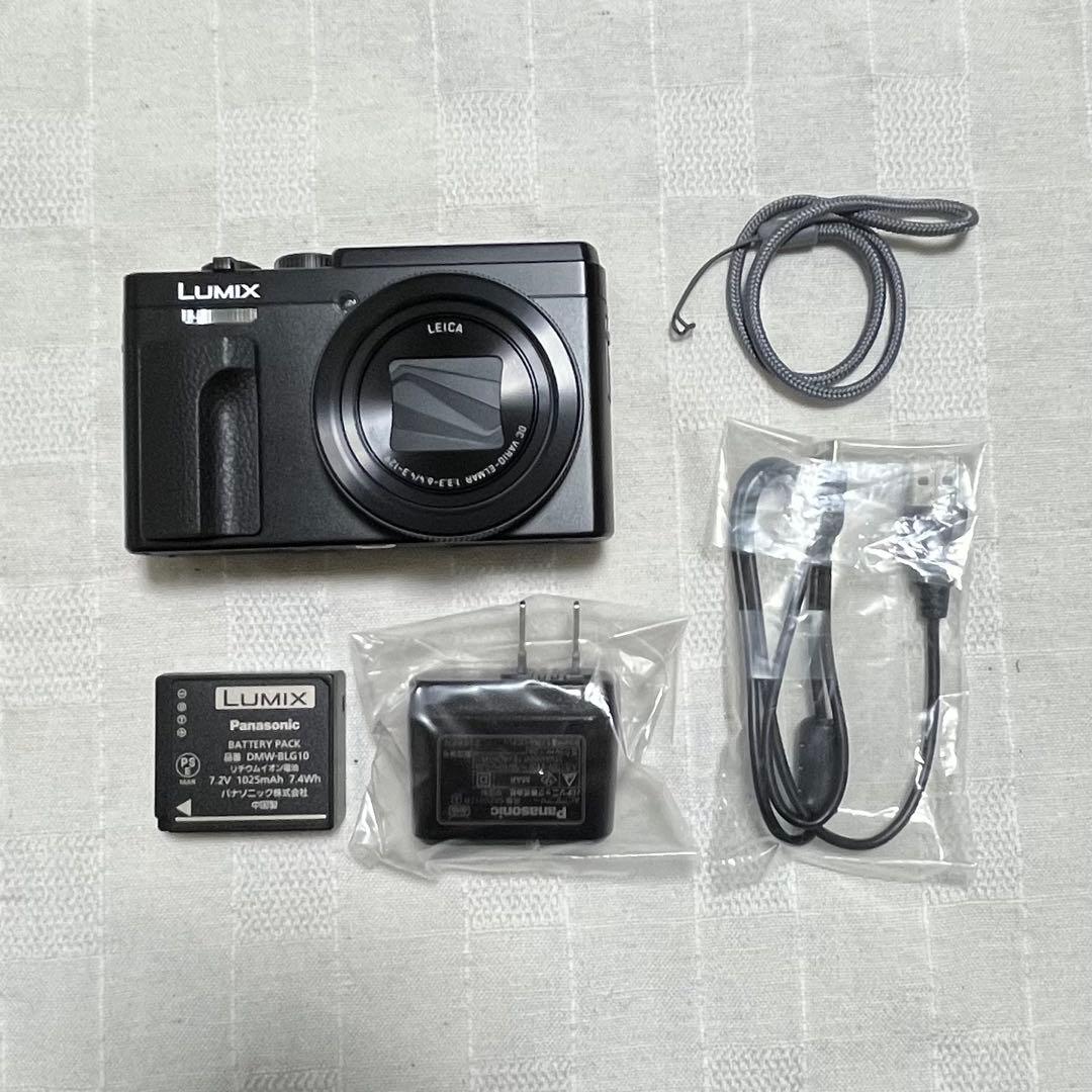 【美品】デジタルカメラ 『LUMIX TZ95』ブラック 【Panasonic】