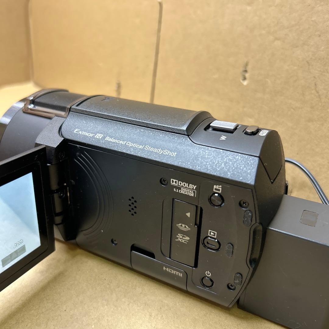 専用ソニー SONY FDR-AX45A B デジタル4Kビデオカメラレコーダー