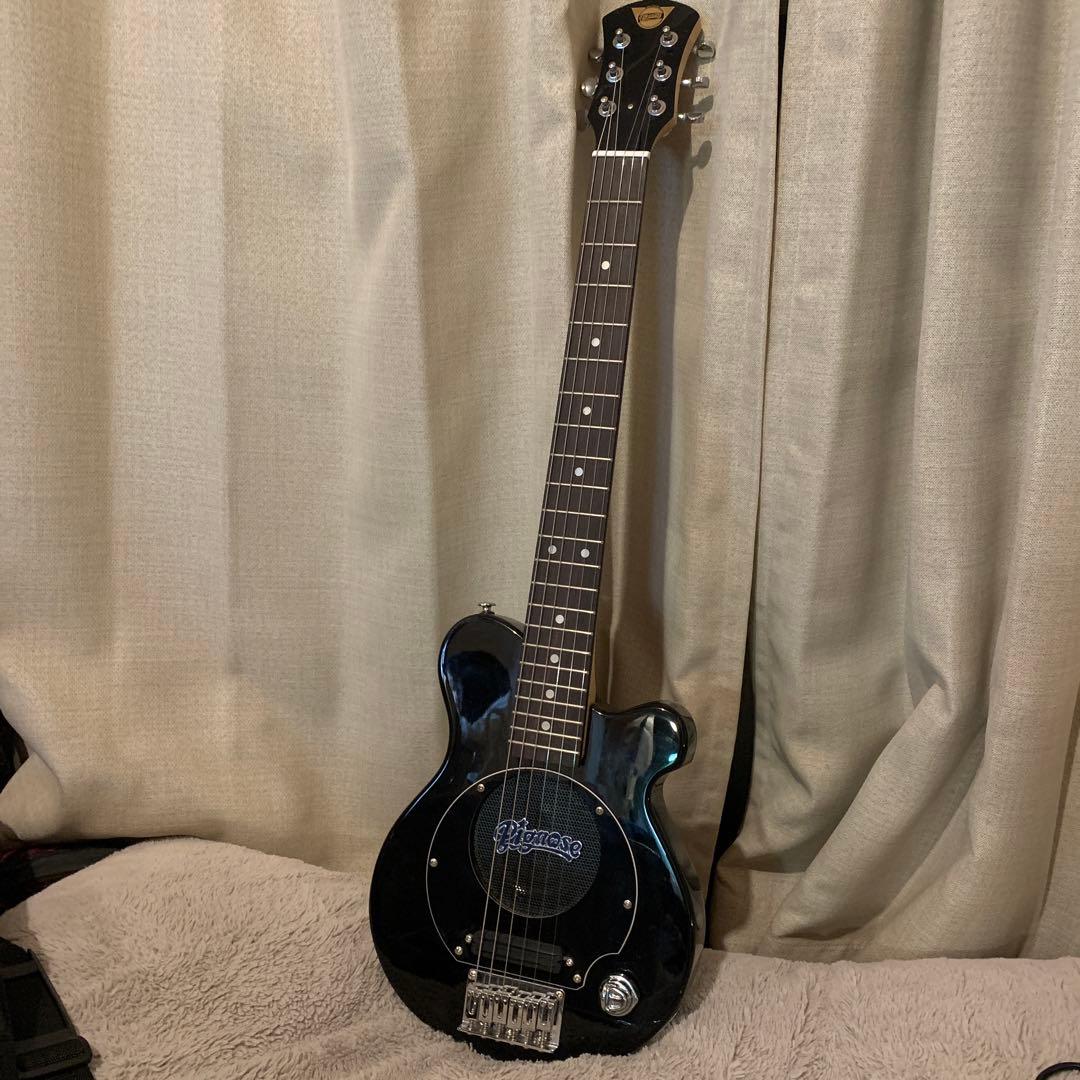 値下げ中ピグノーズ pignose PGG200 黒 ブラックアンプ内蔵ギター