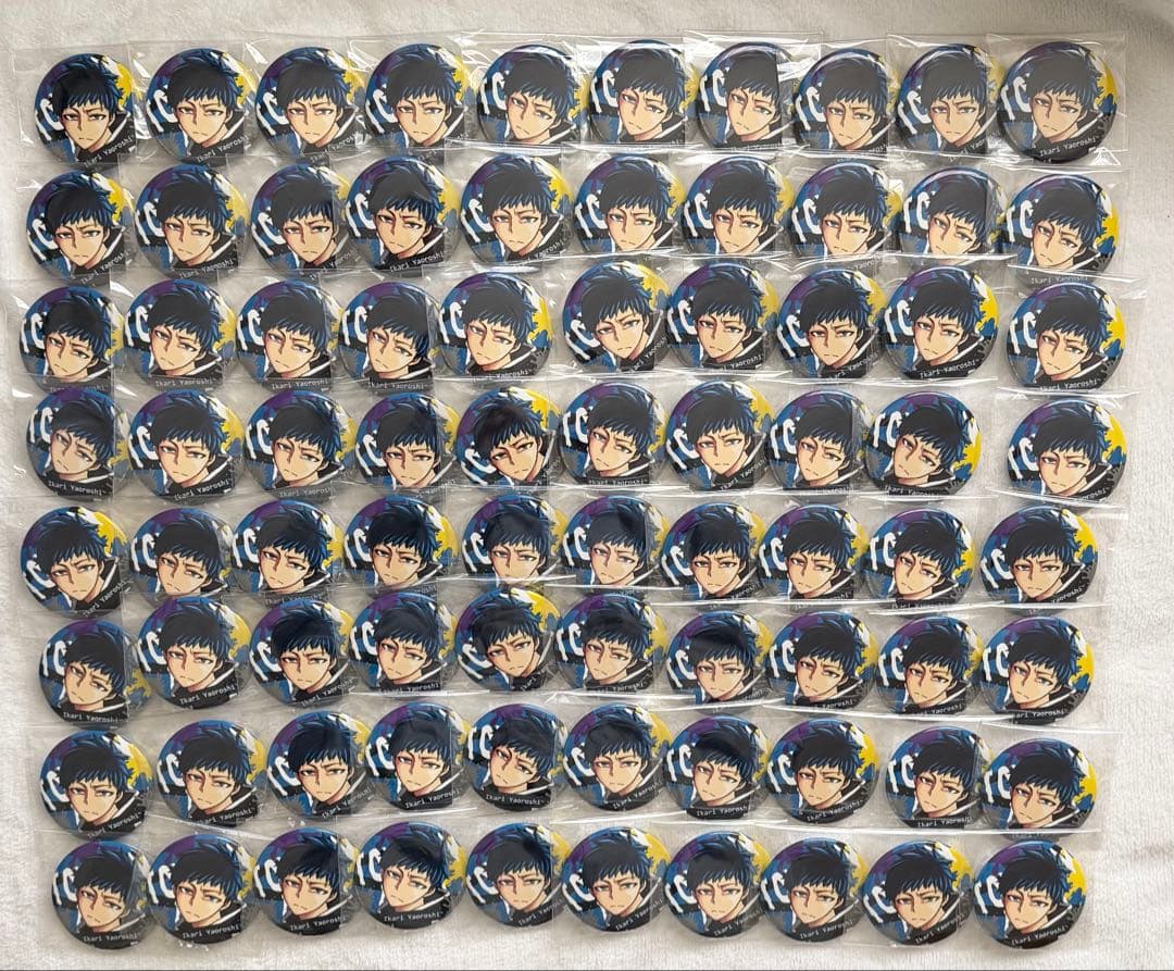 ★　桃源暗鬼　矢颪碇　缶バッジ　秋田書店　80点