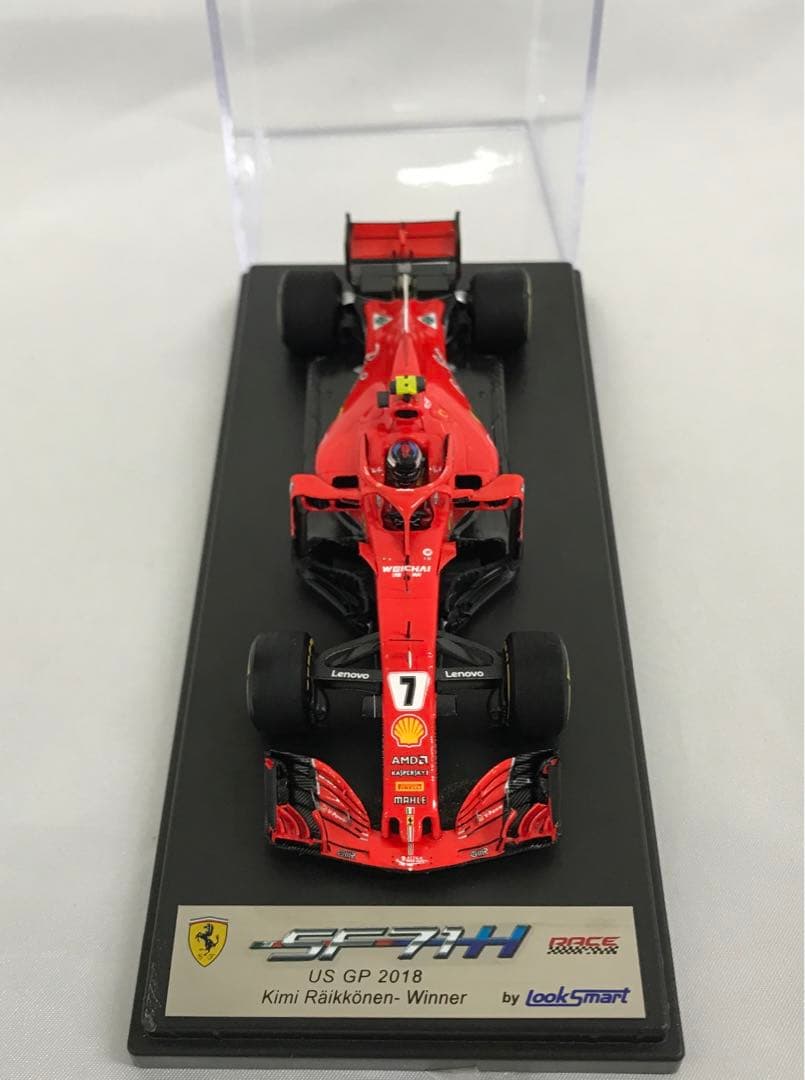ミニカー 1/43 Ferrari SF71H Winner US GP 2018