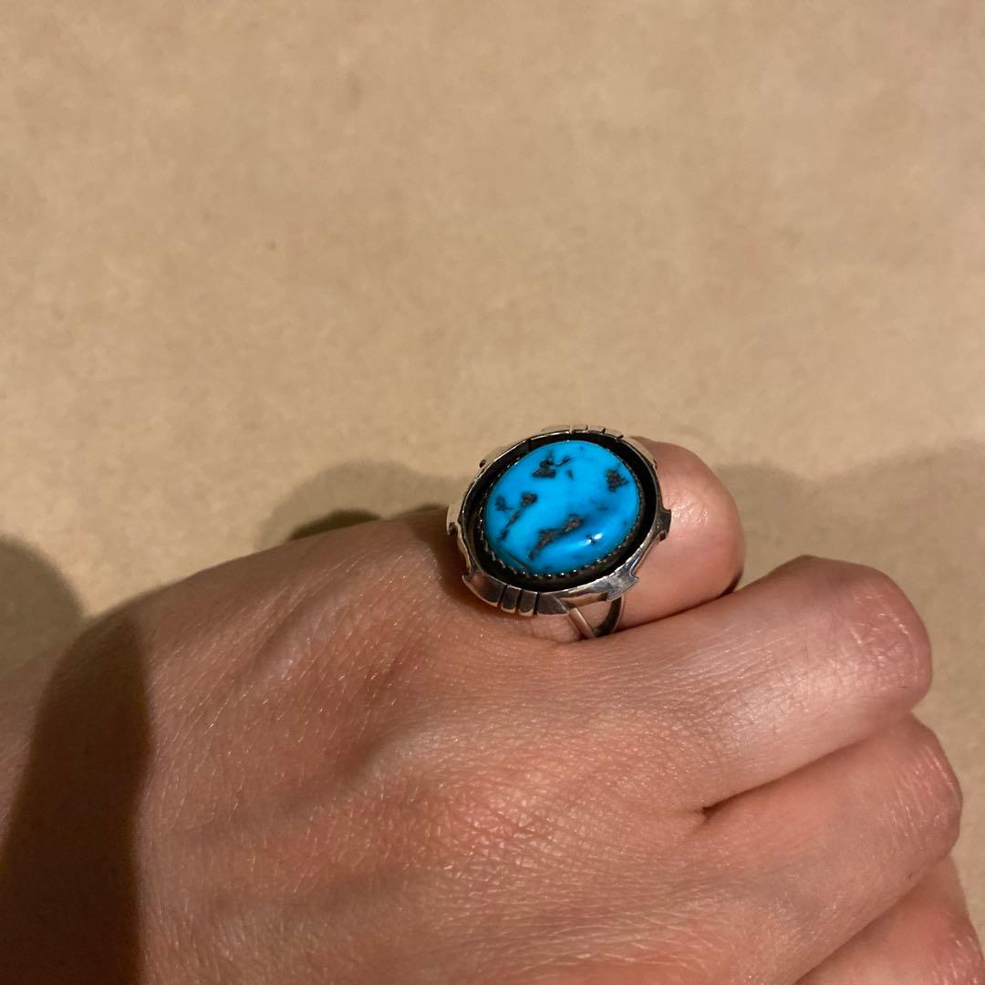 icejet様の約13号　インディアンジュエリー　リング　銀製品　銀製　銀