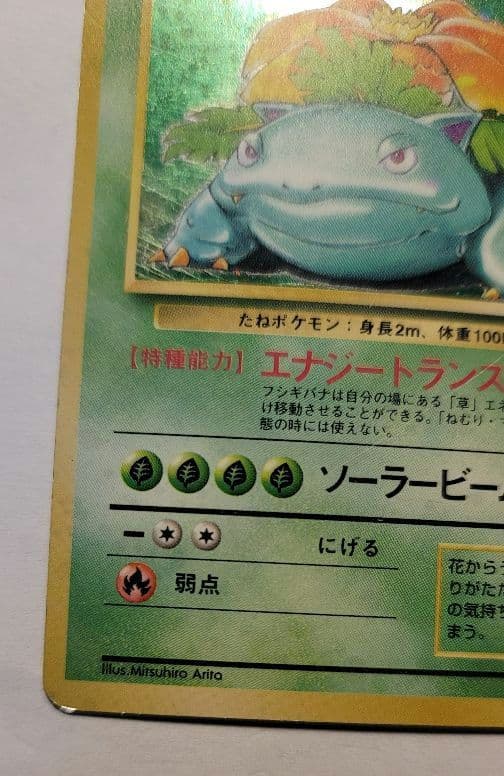 フシギバナ ★ 第1弾拡張パック　初版　マークなし