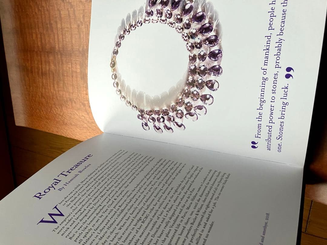 美品⭐︎GOLD AND GEMS マリーエレーヌ・ドゥ・タイヤック⭐︎洋書