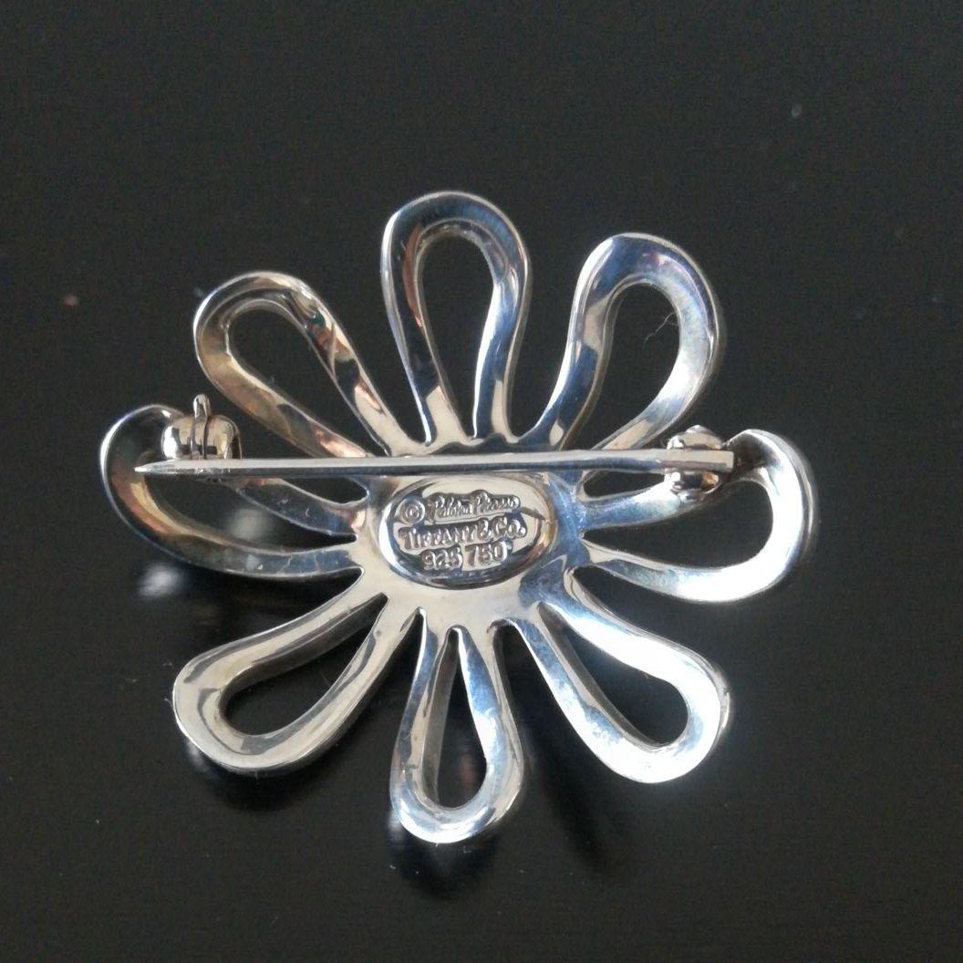 ティファニー　SV925/750 　デイジー ブローチ パロマピカソ
