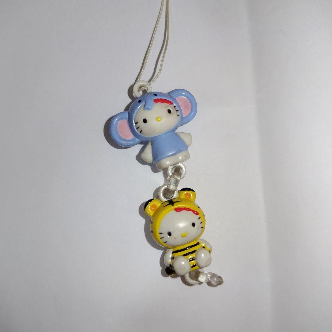 【希少】サンリオ　ハローキティ　干支 つながる　マスコット　平成レトロ