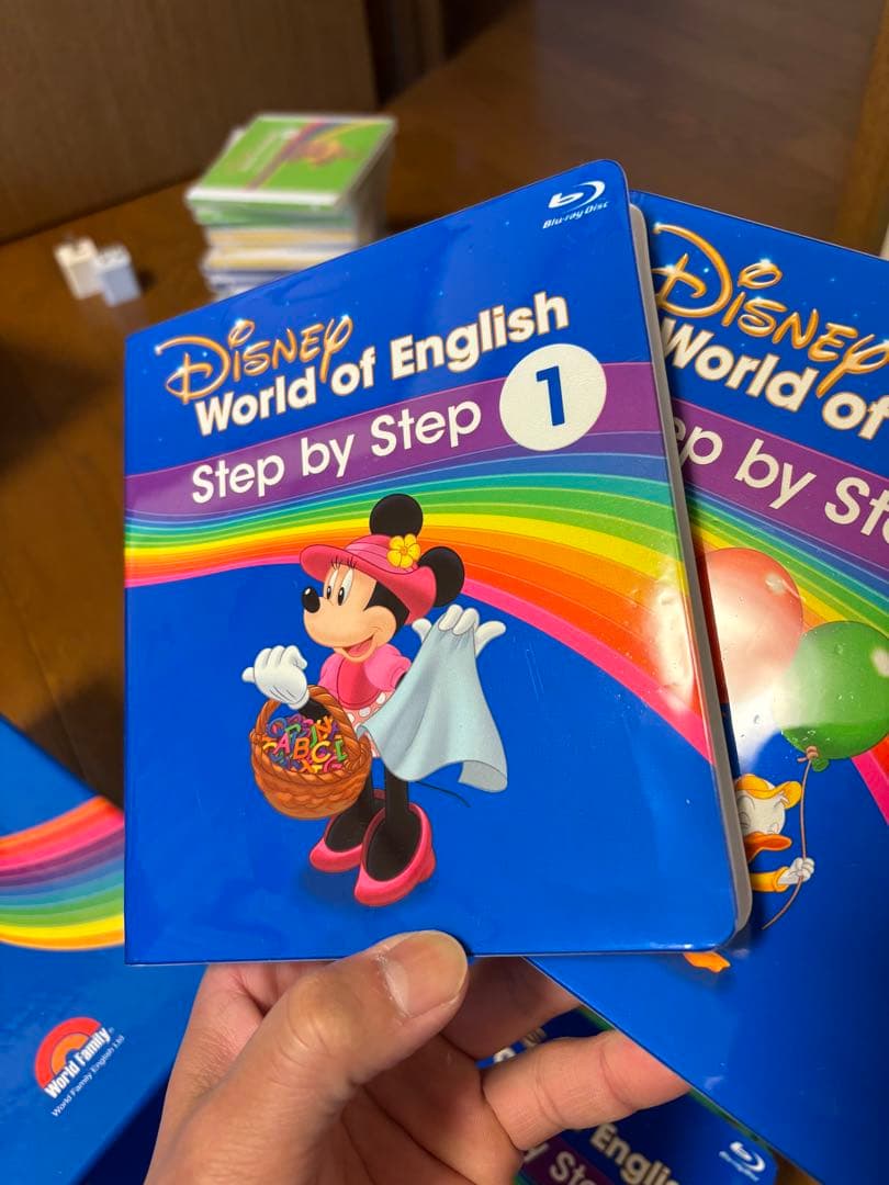 yu①棚　ディズニー英語システム　フルセット