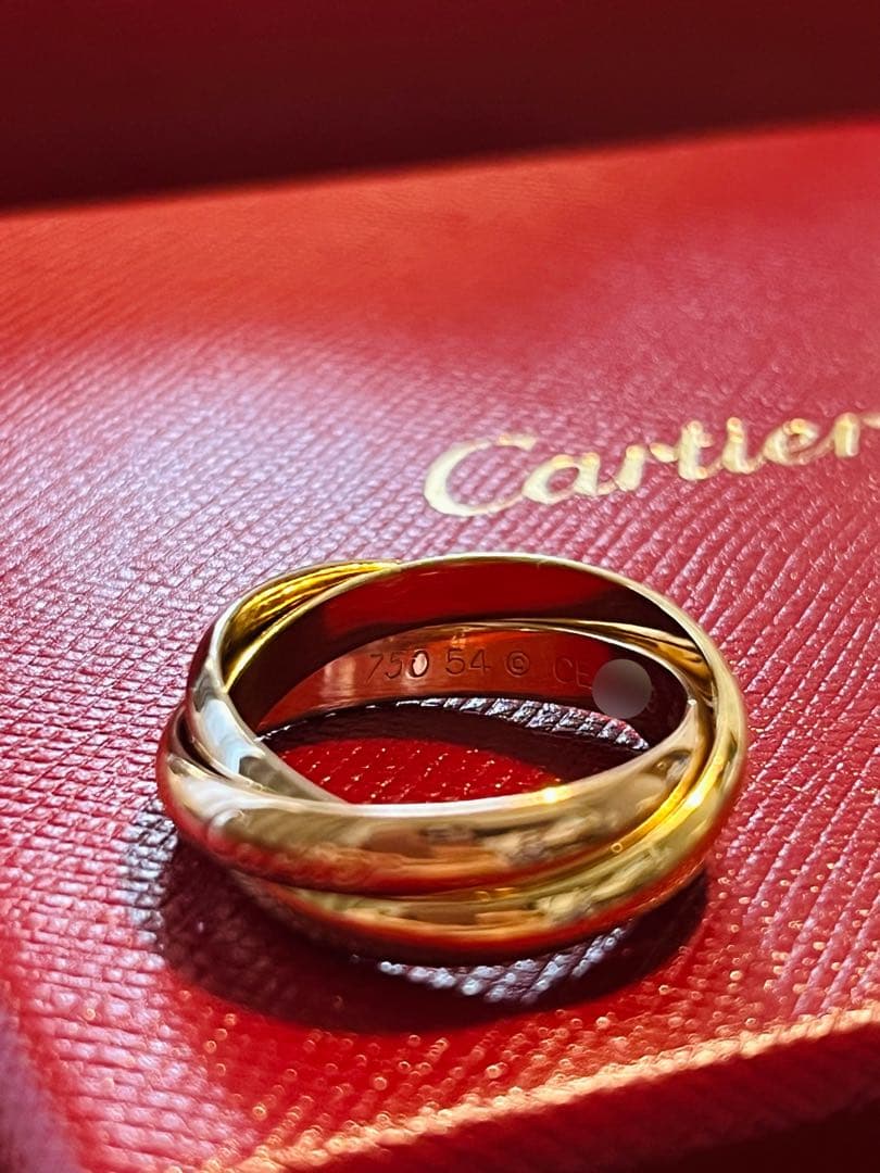 Cartier トリニティリング クラッシュ　サイズ54
