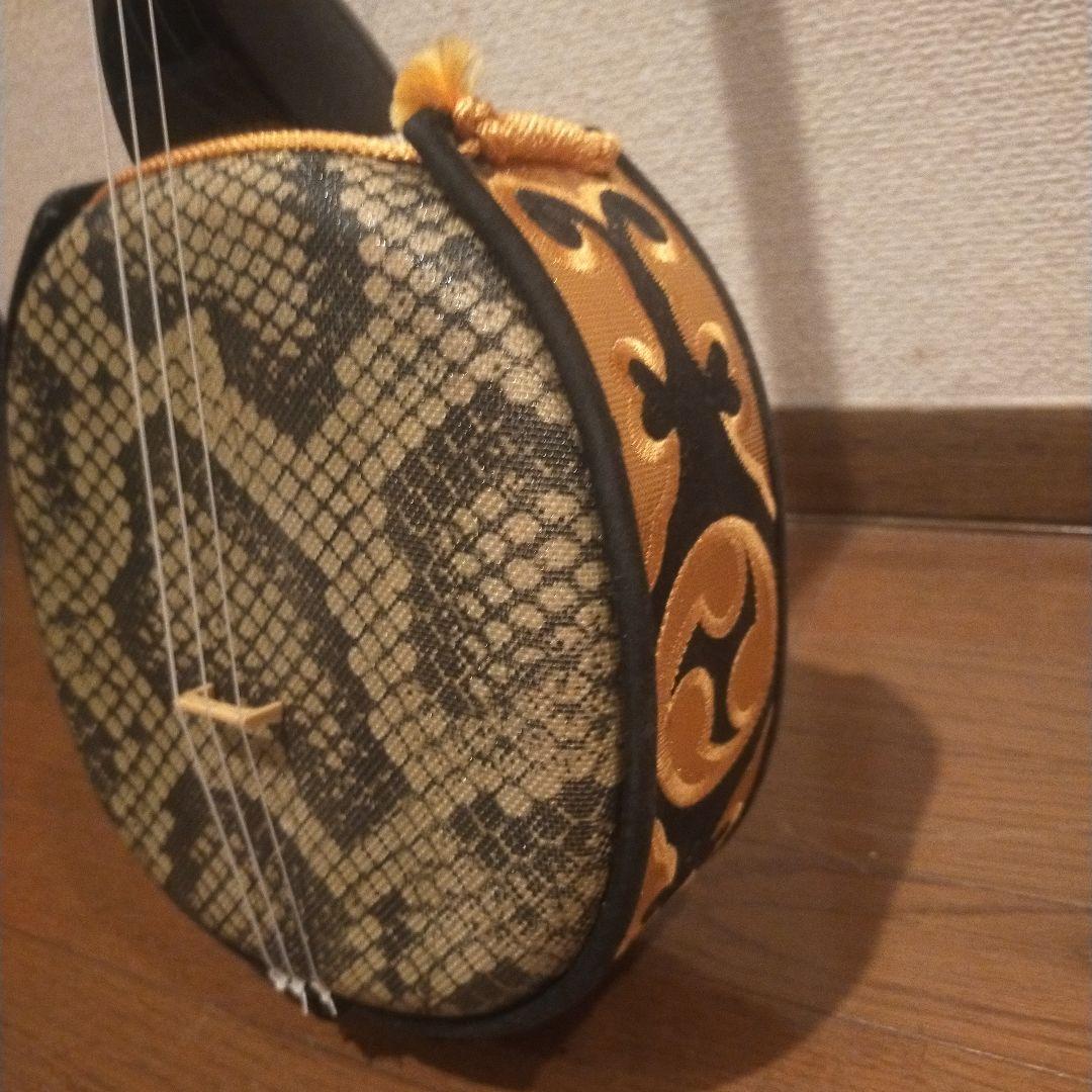 三線　沖縄　人工皮張り 　三味線　送料込み