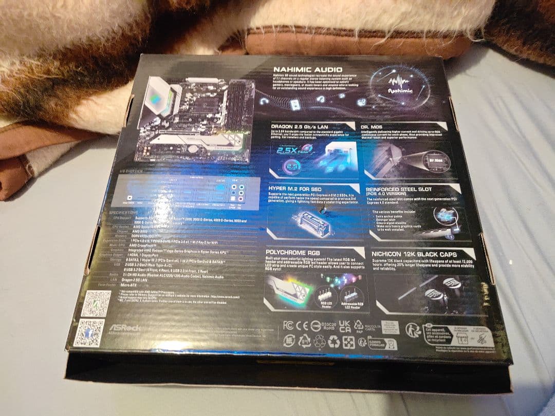 ASRock B550M STEEL LEGEND マザーボード