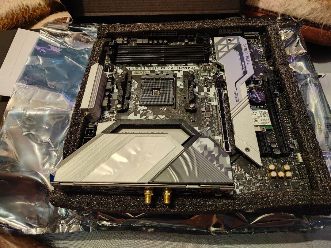 ASRock B550M STEEL LEGEND マザーボード