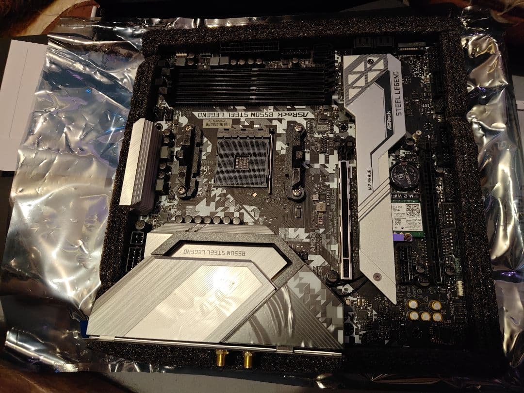 ASRock B550M STEEL LEGEND マザーボード