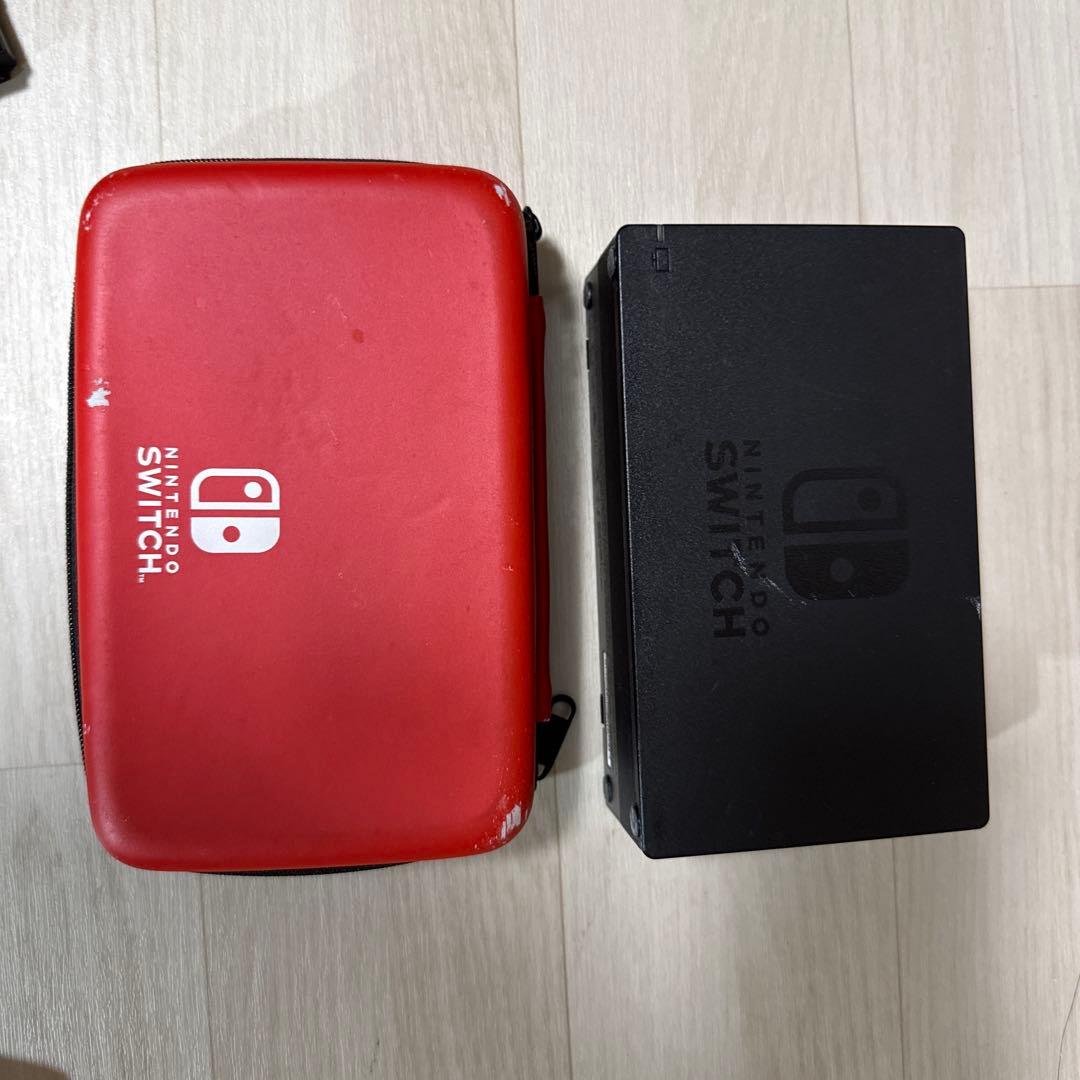 Nintendo Switch 本体 動作確認済み　ジョイコン4つ　マイク付き