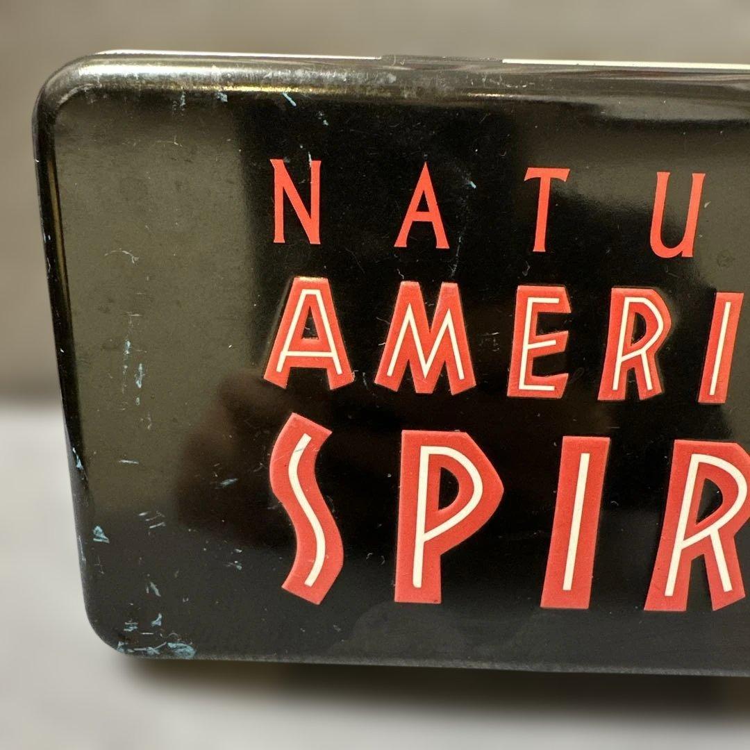 たばこNatural American spirit缶 ブリキ ケース タバコ