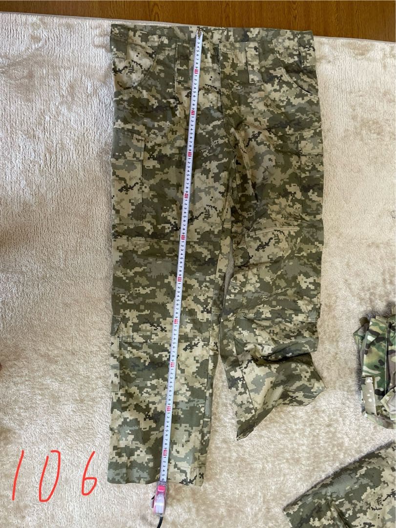 　MM-14 迷彩服　オーダーメイドレプリカ　帽子付き　XLサイズ相当